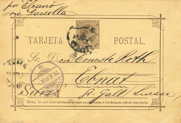 1463 | Philippines. Postal Stationery