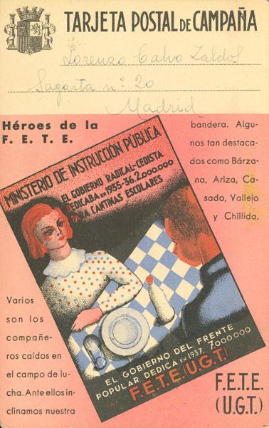 840 | Civil War. Republican Postcard