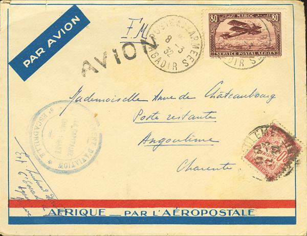 217 | Marruecos Francés. Aéreo