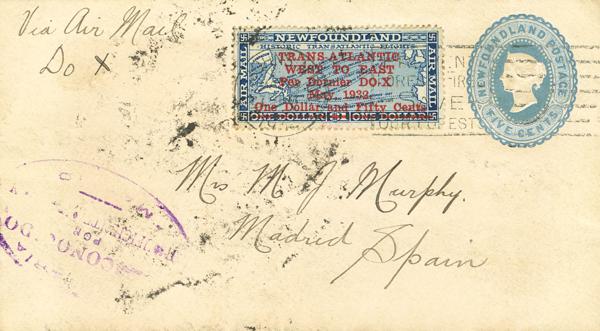 312 | Newfoundland. Airmail