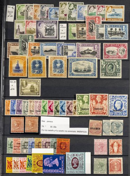 315 | British Colonies. Lots and Collections