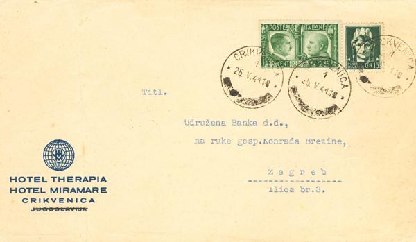 388 | Croatia. Italian Occupation