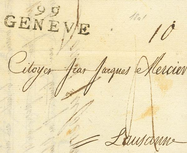 461 | Switzerland. Prephilately