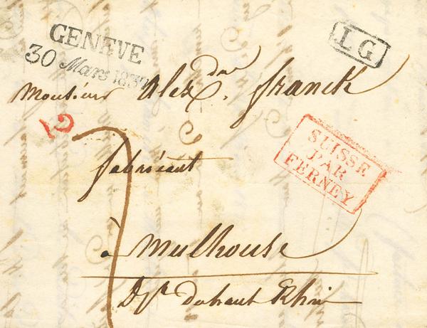 464 | Switzerland. Prephilately