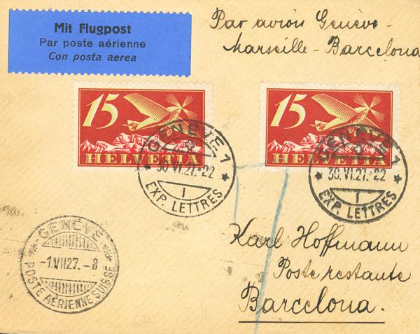 477 | Switzerland. Airmail