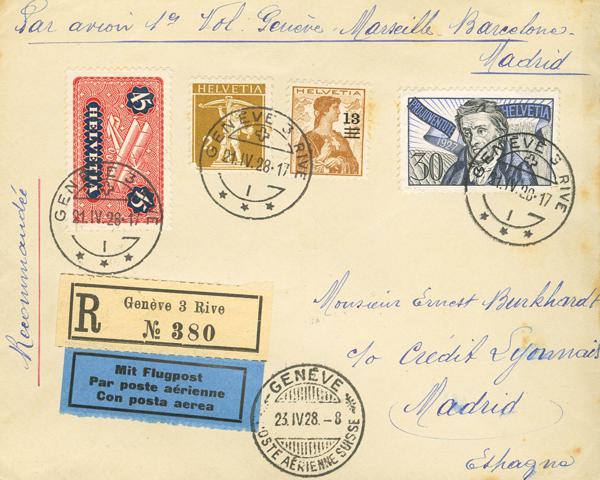 478 | Switzerland. Airmail