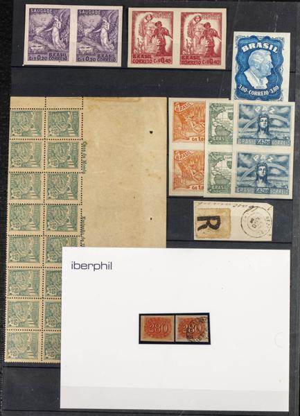 540 | Brazil. Lots and Collections