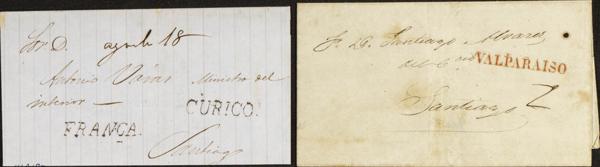 542 | Chile. Prephilately