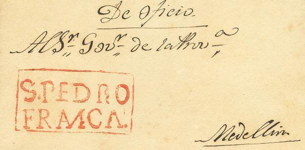 550 | Colombia. Prephilately