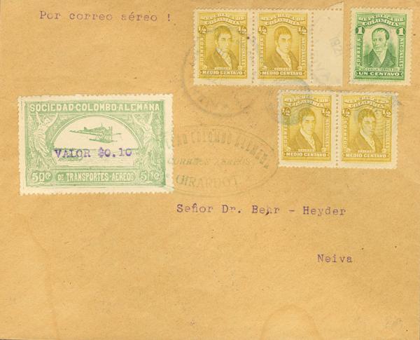 566 | Colombia. Airmail