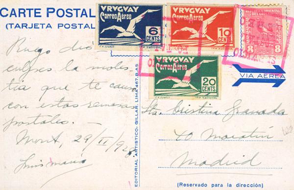 677 | Uruguay. Aéreo