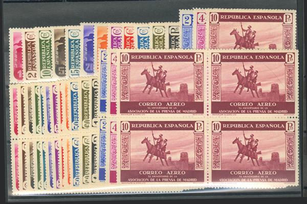 1010 | Lotes y Colecciones.España. Stock de Series y Sellos