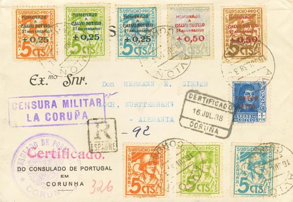 1491 | Civil War. Local Stamps