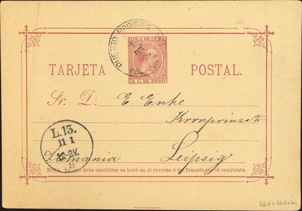 1623 | Cuba. Postal Stationery
