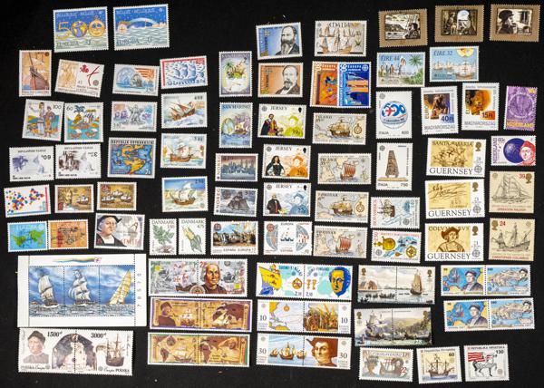 1002 | Tema Europa. Stock de Series y Sellos