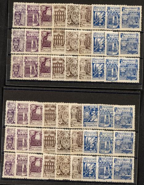 101 | Spanish Collection. Sets and stamps stock