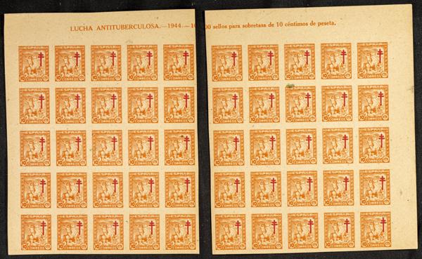105 | Spanish Collection. Sets and stamps stock