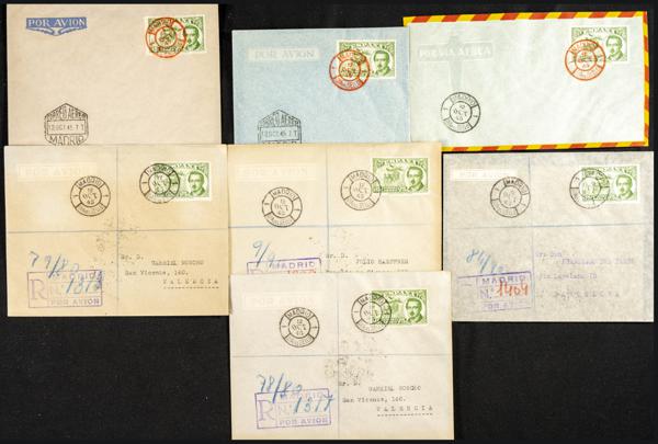 106 | Spanish Collection. Sets and stamps stock