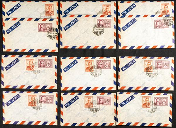 108 | Spanish Collection. Sets and stamps stock