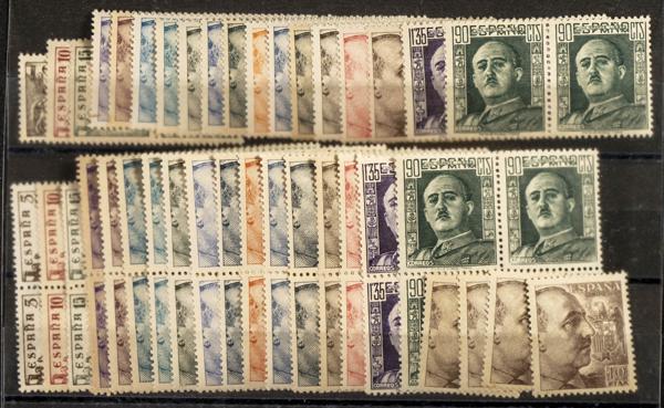 112 | Spanish Collection. Sets and stamps stock