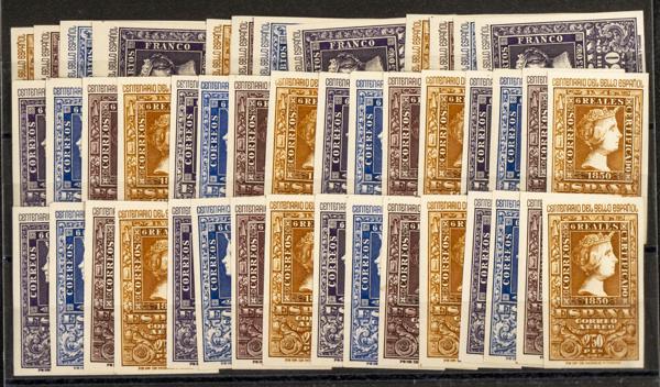 114 | Spanish Collection. Sets and stamps stock