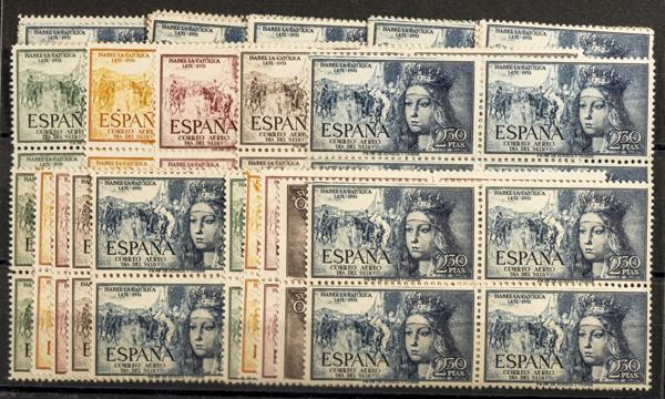 117 | Spanish Collection. Sets and stamps stock