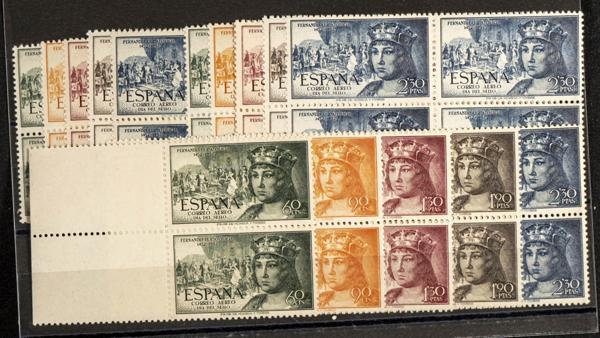 120 | Spanish Collection. Sets and stamps stock