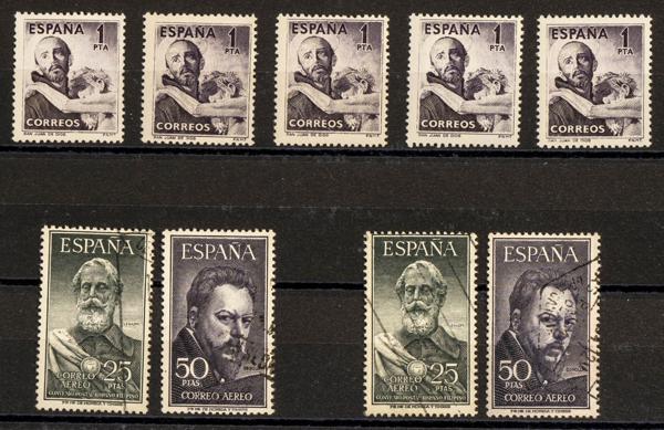 123 | Spanish Collection. Sets and stamps stock