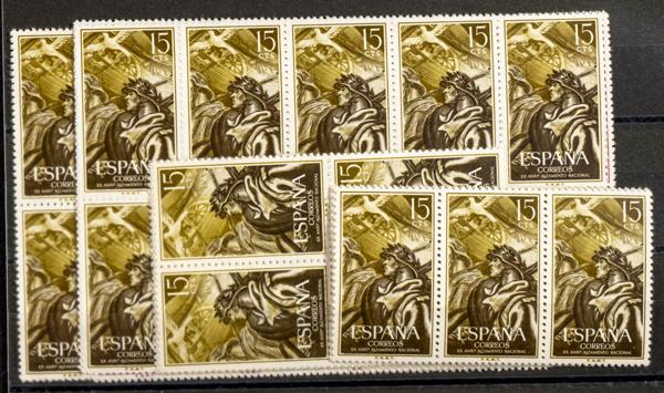 133 | Spanish Collection. Sets and stamps stock