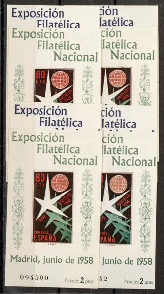 134 | Spanish Collection. Sets and stamps stock