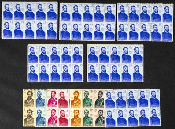 138 | Spanish Collection. Sets and stamps stock
