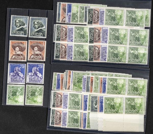 139 | Spanish Collection. Sets and stamps stock