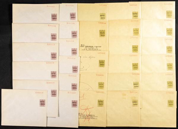 417 | Spanish Collection Various. Postal Stationery