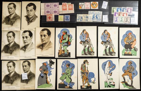 445 | Spanish Collection Various. Local Stamps