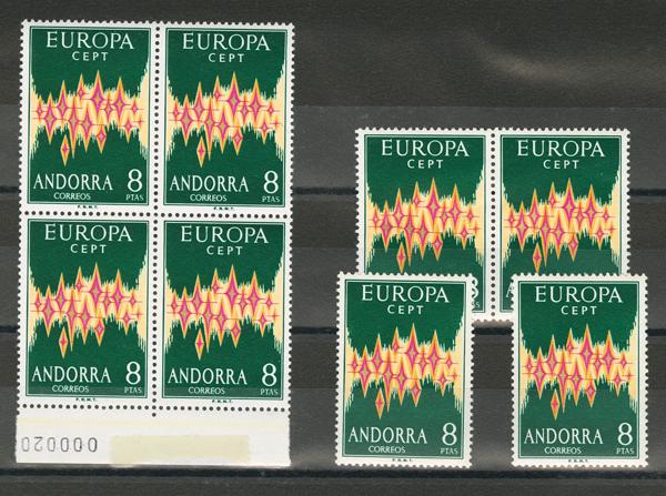 474 | Andorra. Lots and Collections. Colonies