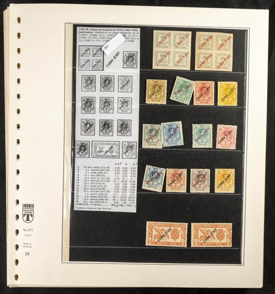 475 | Cape Juby. Lots and Collections. Colonies