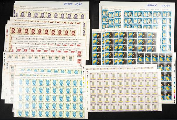 495 | Guinea. Lots and Collections. Colonies