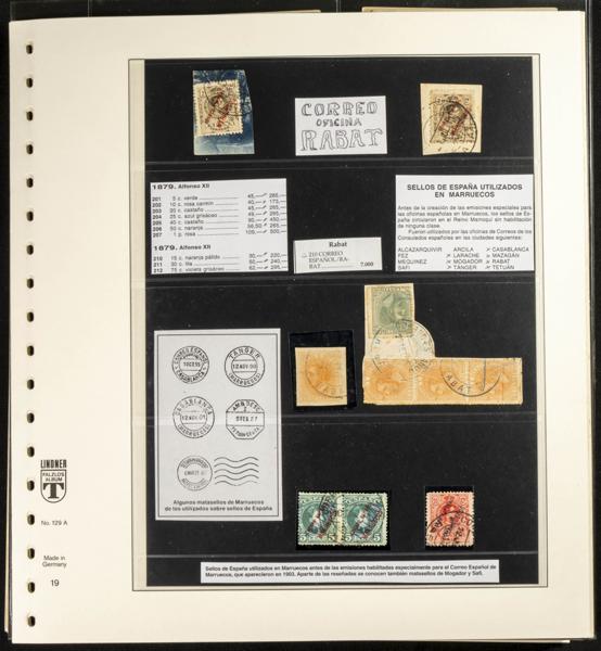 501 | Spanish Marocco. Lots and Collections. Colonies