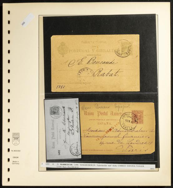 508 | Spanish Marocco. Lots and Collections. Colonies