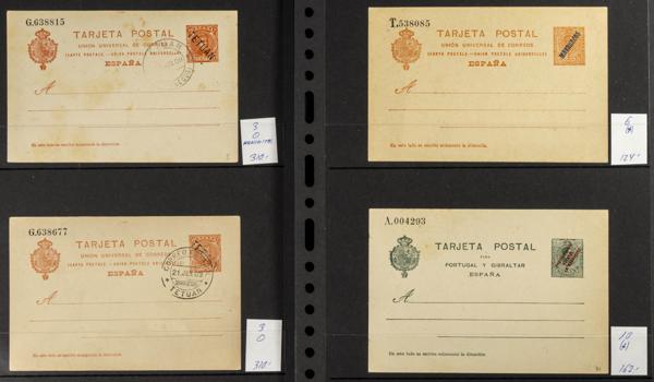 509 | Spanish Marocco. Lots and Collections. Colonies