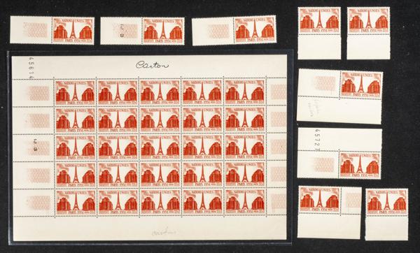 570 | Francia. Stock de Series y Sellos