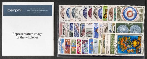 603 | Mónaco. Stock de Series y Sellos