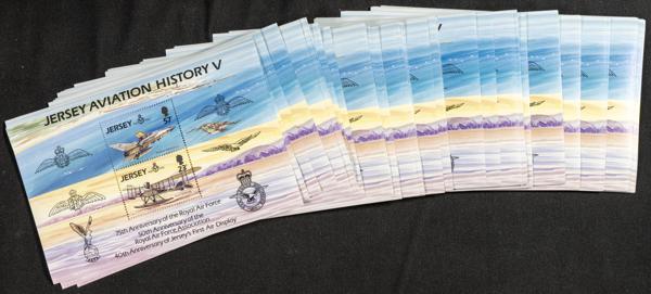 643 | Jersey. Stock de Series y Sellos