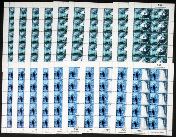 648 | Islandia. Stock de Series y Sellos