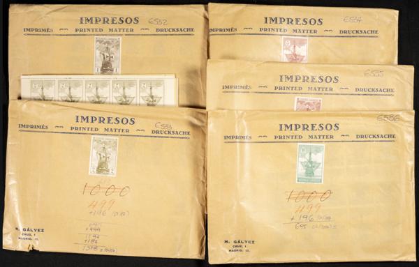 65 | Lotes y Colecciones.España. Stock de Series y Sellos