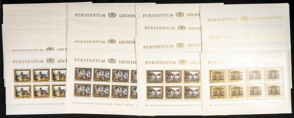 682 | Liechtenstein. Stock de Series y Sellos