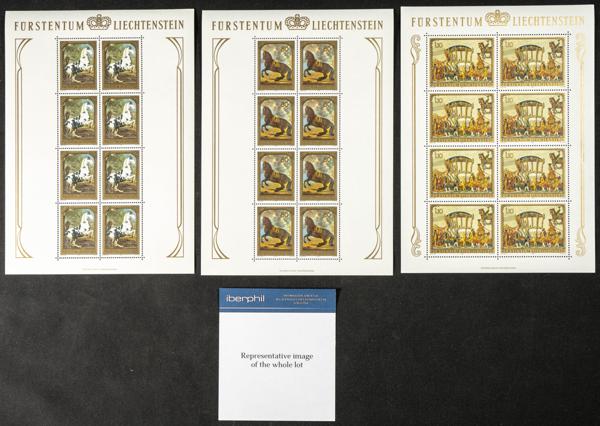 683 | Liechtenstein. Stock de Series y Sellos