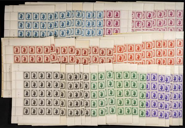 707 | Luxembourg. Sets and stamps stock