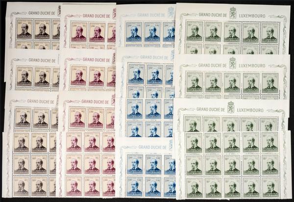 712 | Luxembourg. Sets and stamps stock