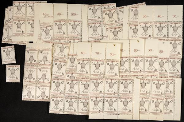 723 | Luxembourg. Sets and stamps stock